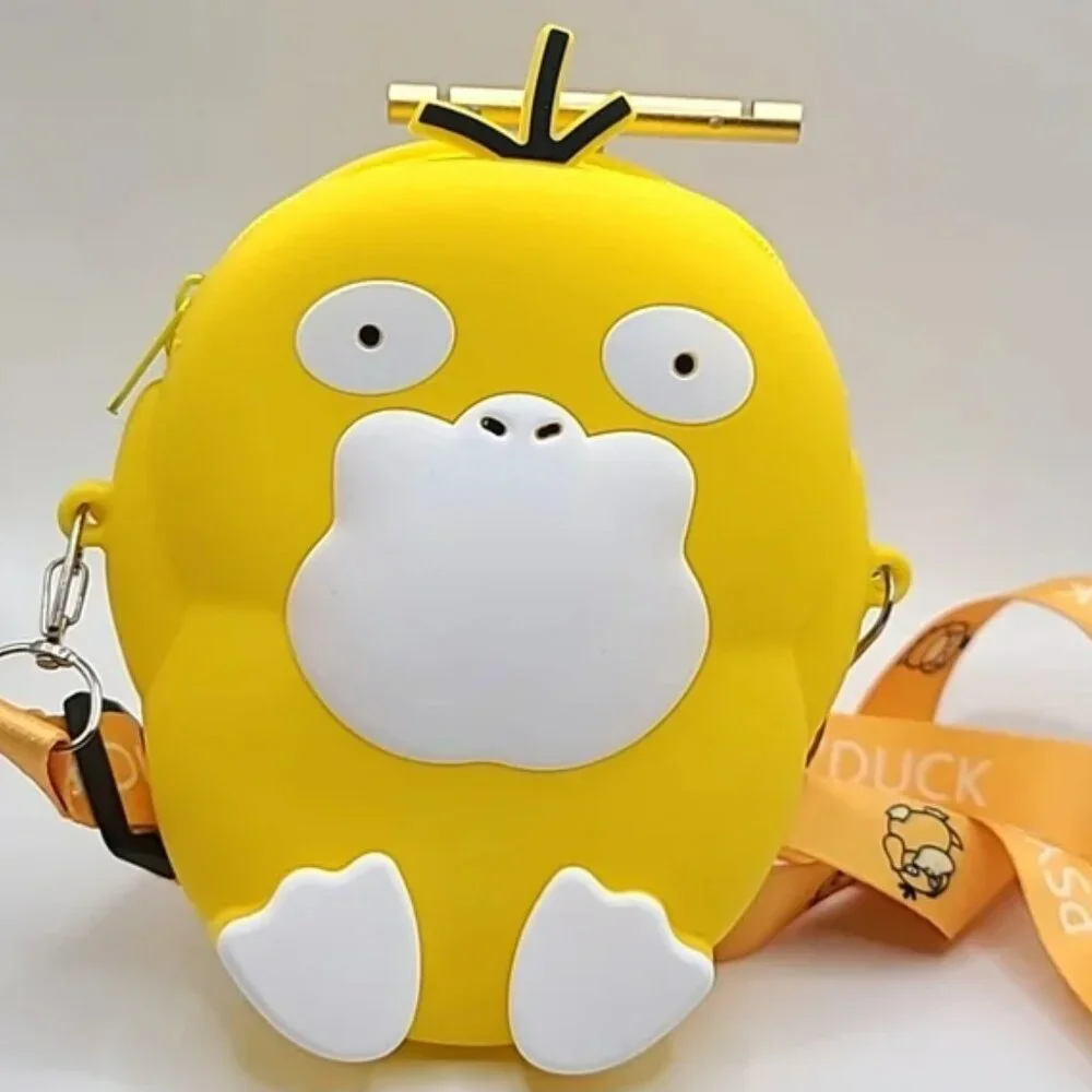 Cute Little Psyduck Pokemon Crossbody Purse or Pouch
